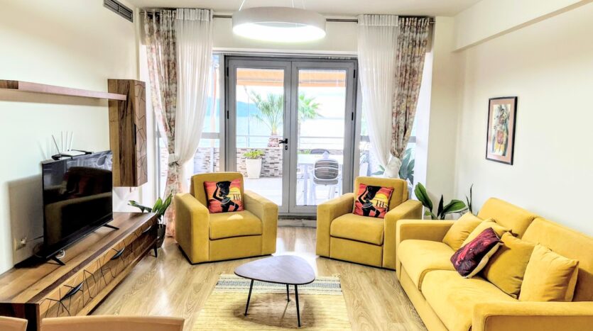 Apartment in Vlora with spacious terrace.